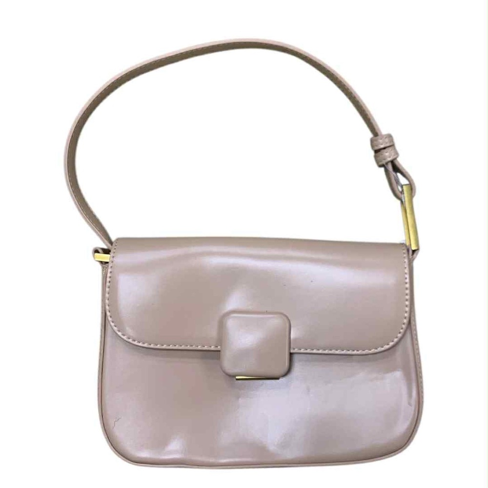 Madison West Taupe Shoulder Bag